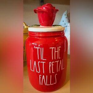 Disney TIL the Last Petal Falls Baby Canister